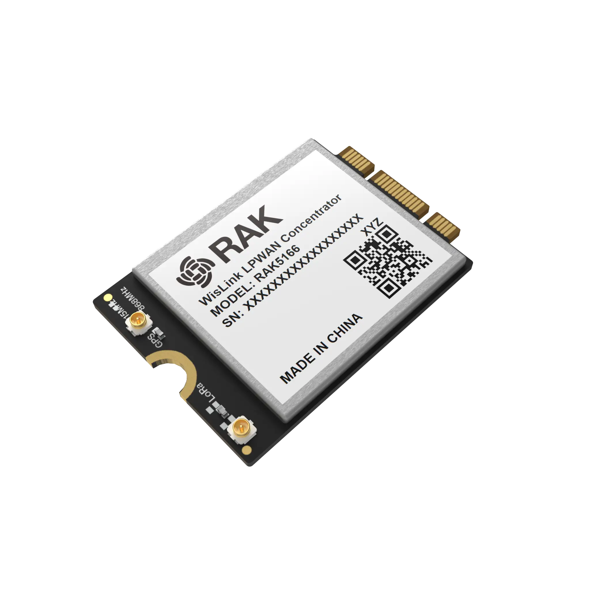 【ロビライ】 RAK5166/RAK5167 LPWAN Concentrator module: M.2 Form Factor for