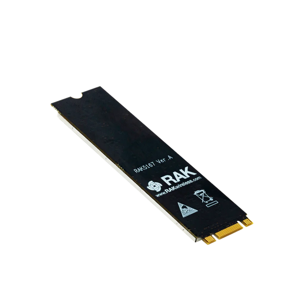 RAK5166/RAK5167 Concentrator Module: M.2 Form Factor Innovation for LoRaWAN® Applications ,SX1303 LoRa Core (USB, GPS, LBT)  | RAK5166 / RAK5167