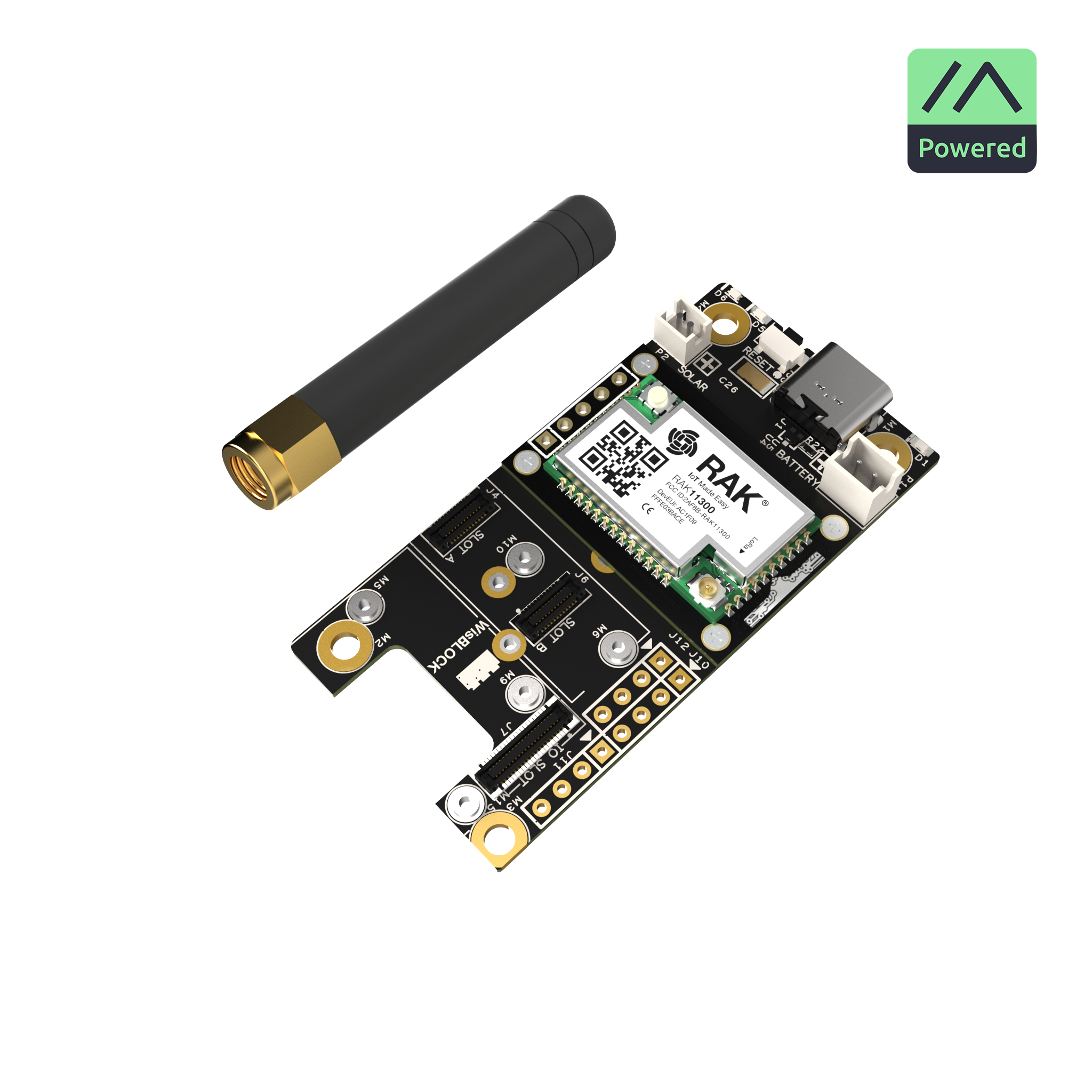 WisMesh RP2040 Meshtastic Starter Kit - Raspberry Pi Modular Off