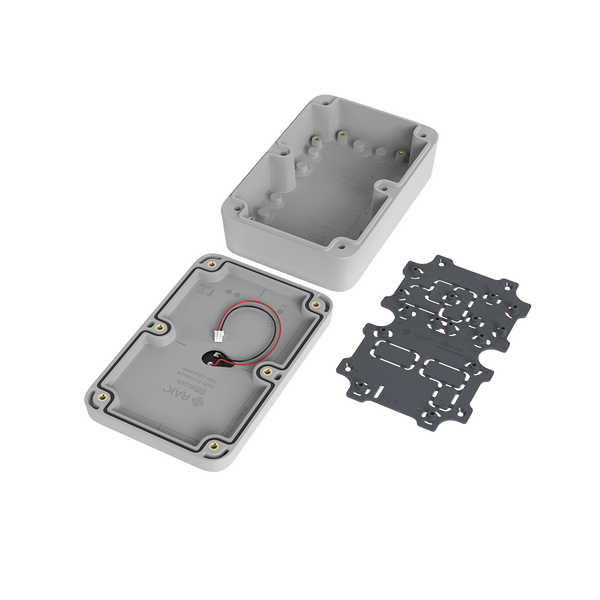 Unify Enclosure IP67 150x100x45mm | with Pre-Mounted M8 5-Pin Connectors and RP-SMA Antenna