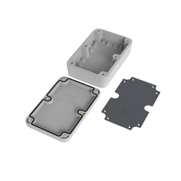 Unify Enclosure IP67 150x100x45mm | with Pre-Mounted M8 5-Pin Connectors and RP-SMA Antenna