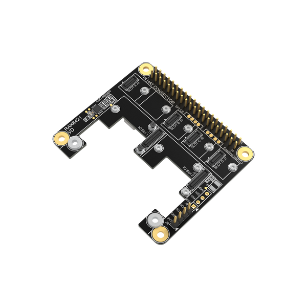 WisBlock HAT for Raspberry Pi | Modular Pi HAT for WisBlock sensor integration | RAK6421