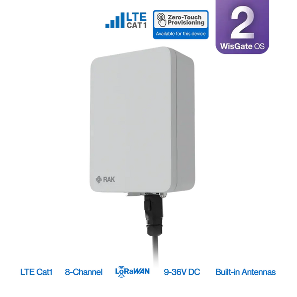 WisGate Soho Pro Gateway | 8-Channel Outdoor gateway for LoRaWAN® | RAK7267