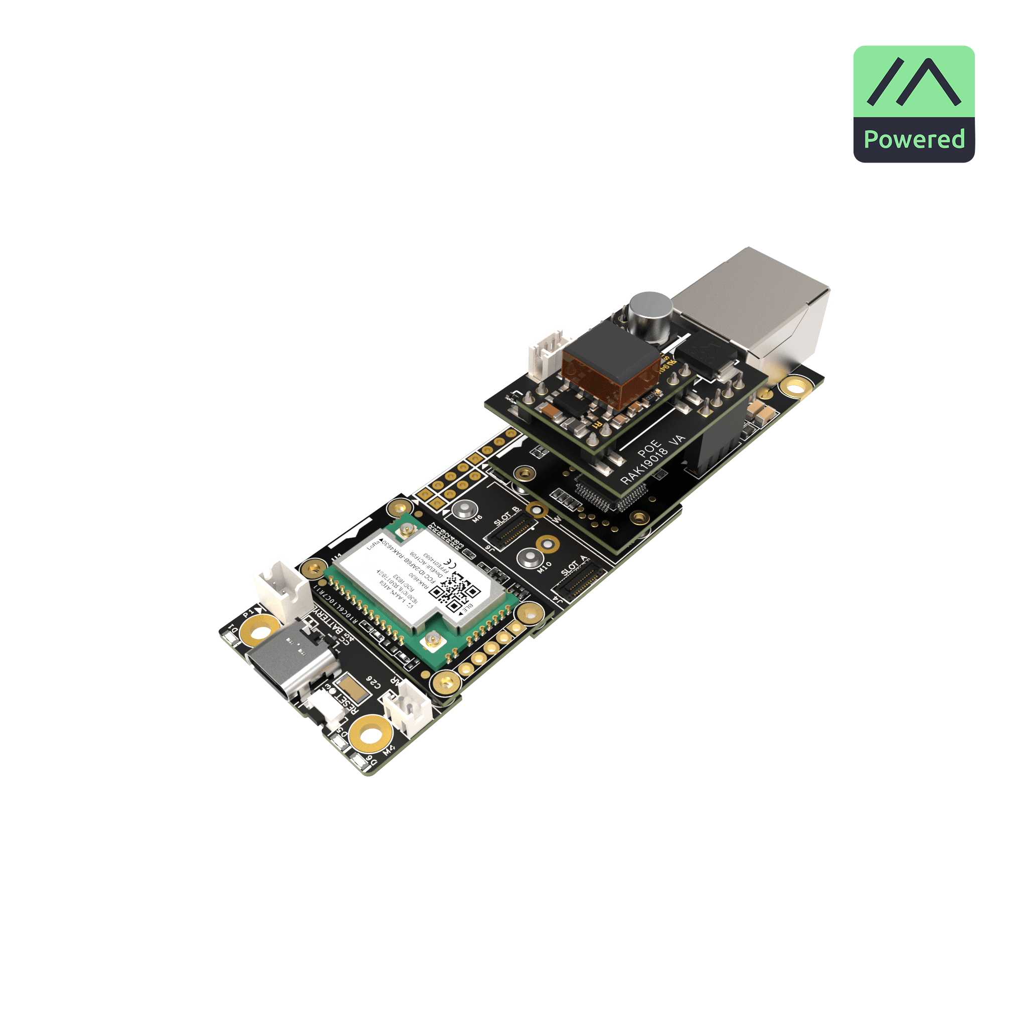 WisMesh Ethernet MQTT Gateway for Meshtastic PoE Build