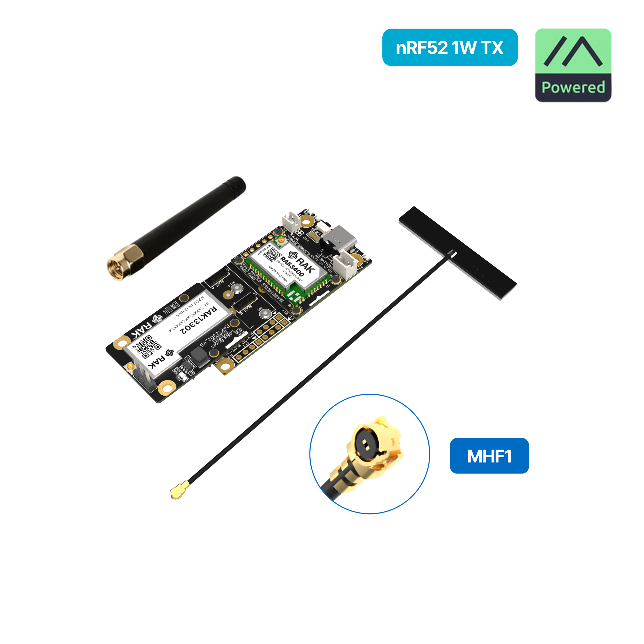 WisMesh 1W Booster Starter Kit for Meshtastic