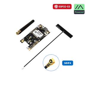 S5 Beacon Meshtastic LoRa Radio – Ricarica Solare Wisblock, Flashato, Colore Bianco, RX/TX