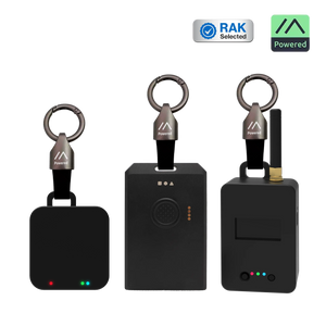 Keychain Holder  Durable Leather Keychain for IoT & Tracker Devices