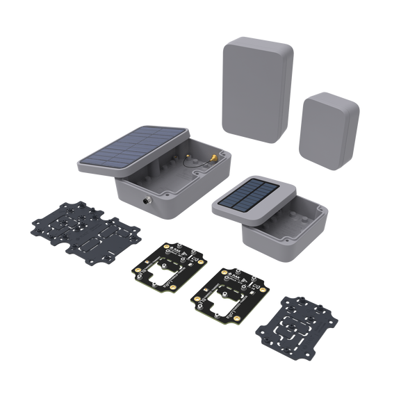 WisMesh IP65 Enclosures for Meshtastic Devices with Solar Options