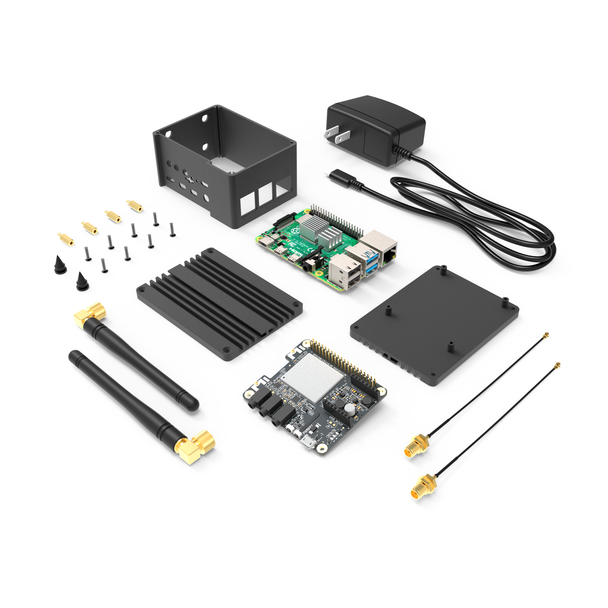 RAK Raspberry Pi 4 Kit for LTE-M/NB-IoT/LTE