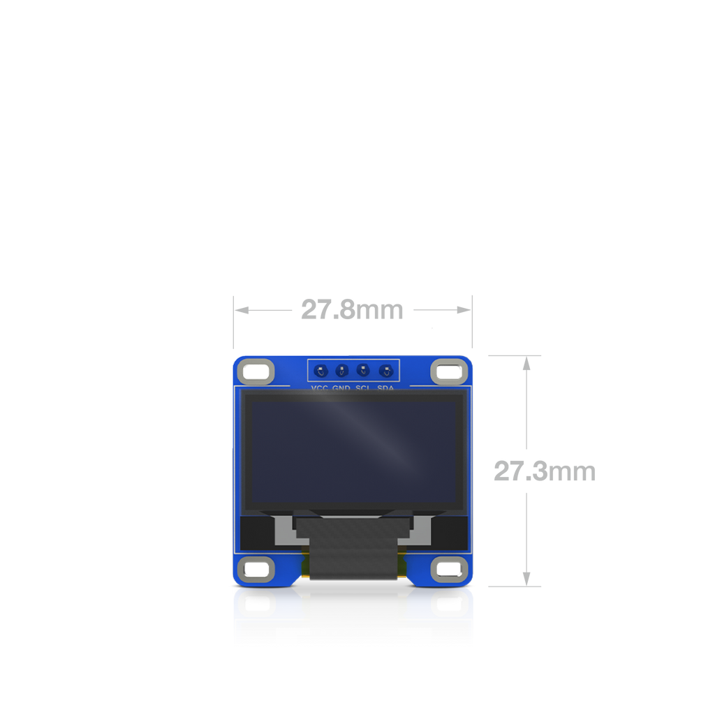 Ssd1306 Rounded Rectangle RAK1921 | SSD1306 OLED Display Module – RAKwireless Store