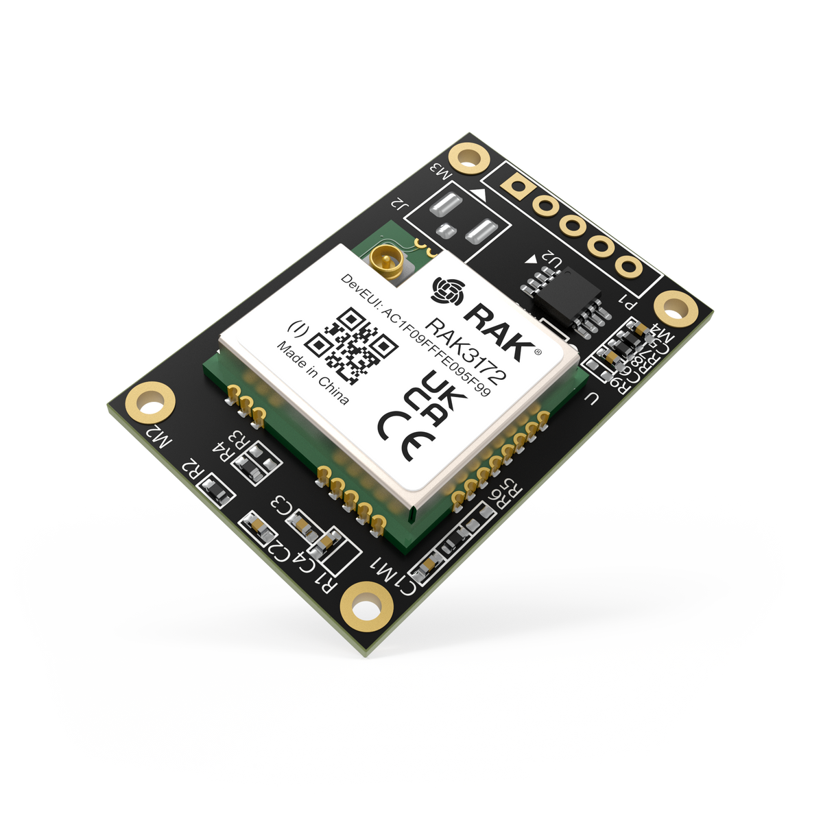 Longer Ranges Transceiver Module RAK3372 - low-power long-range transceiver LoRaWAN module with STM32WLE5