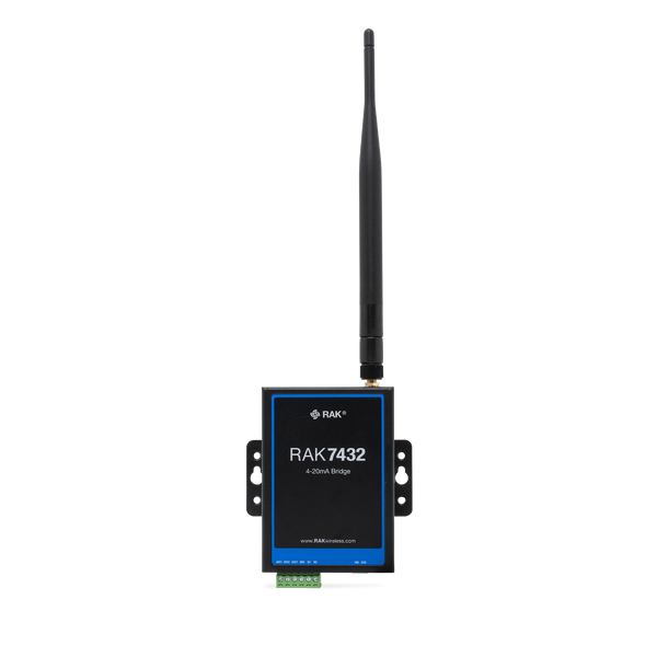 4-20mA/0-5V Bridge to LoRaWAN® | RAK7432(4-20mA) & RAK7434(0-5V)