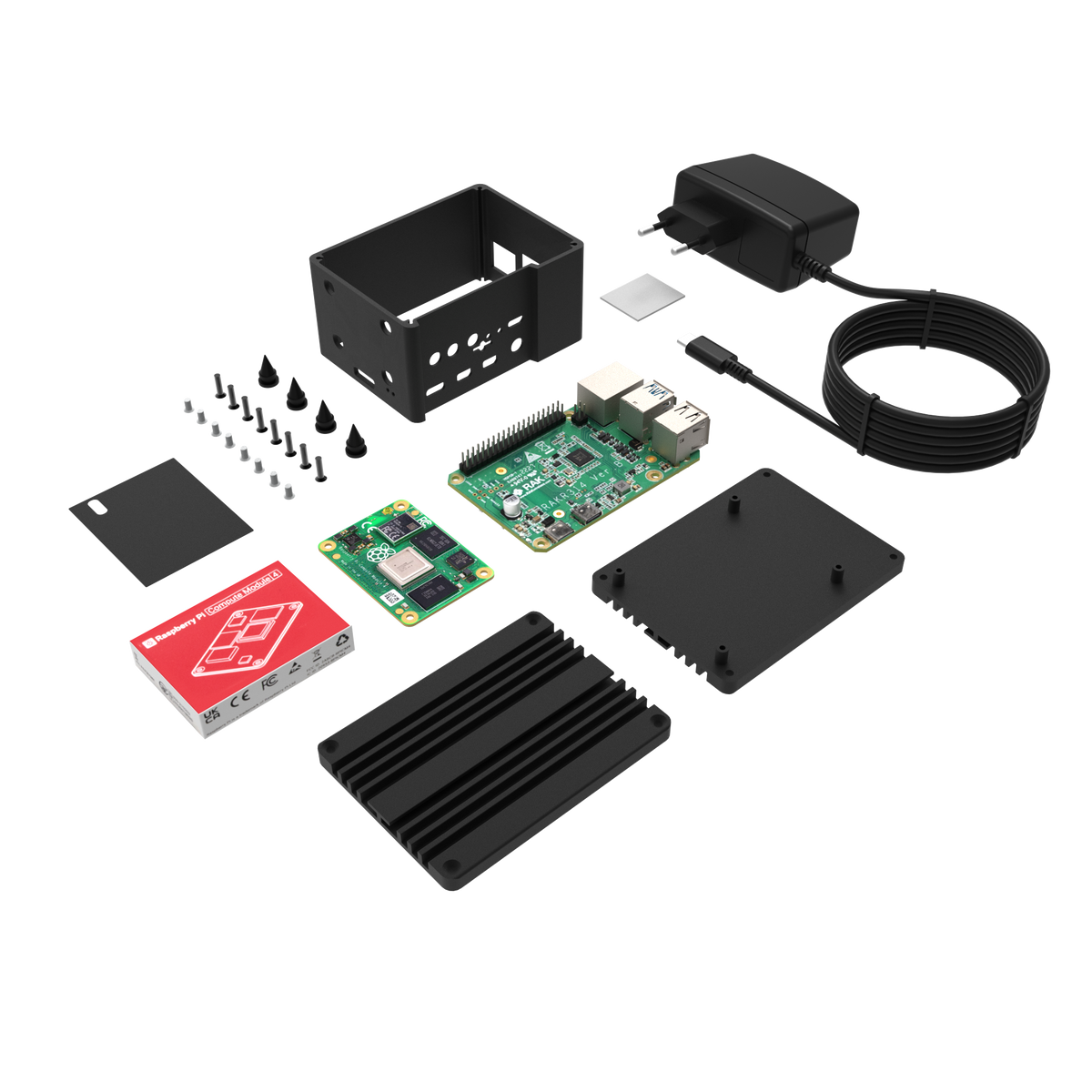 Compute Module 4 Kit (Raspberry Pi CM4 Kit) | Raspberry CM4 Carrier Board