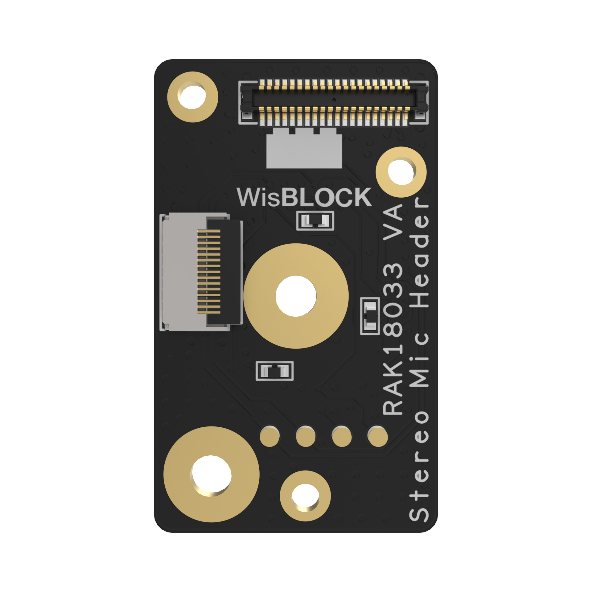 RAK18033: breakout board for Stereo PDM Microphone Module