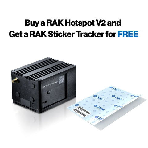 RAK Hotspot V2 with Free RAK2270 Sticker: The Ultimate Tracking Bundle | Unleash the Power of Advanced Tracking with Helium Network