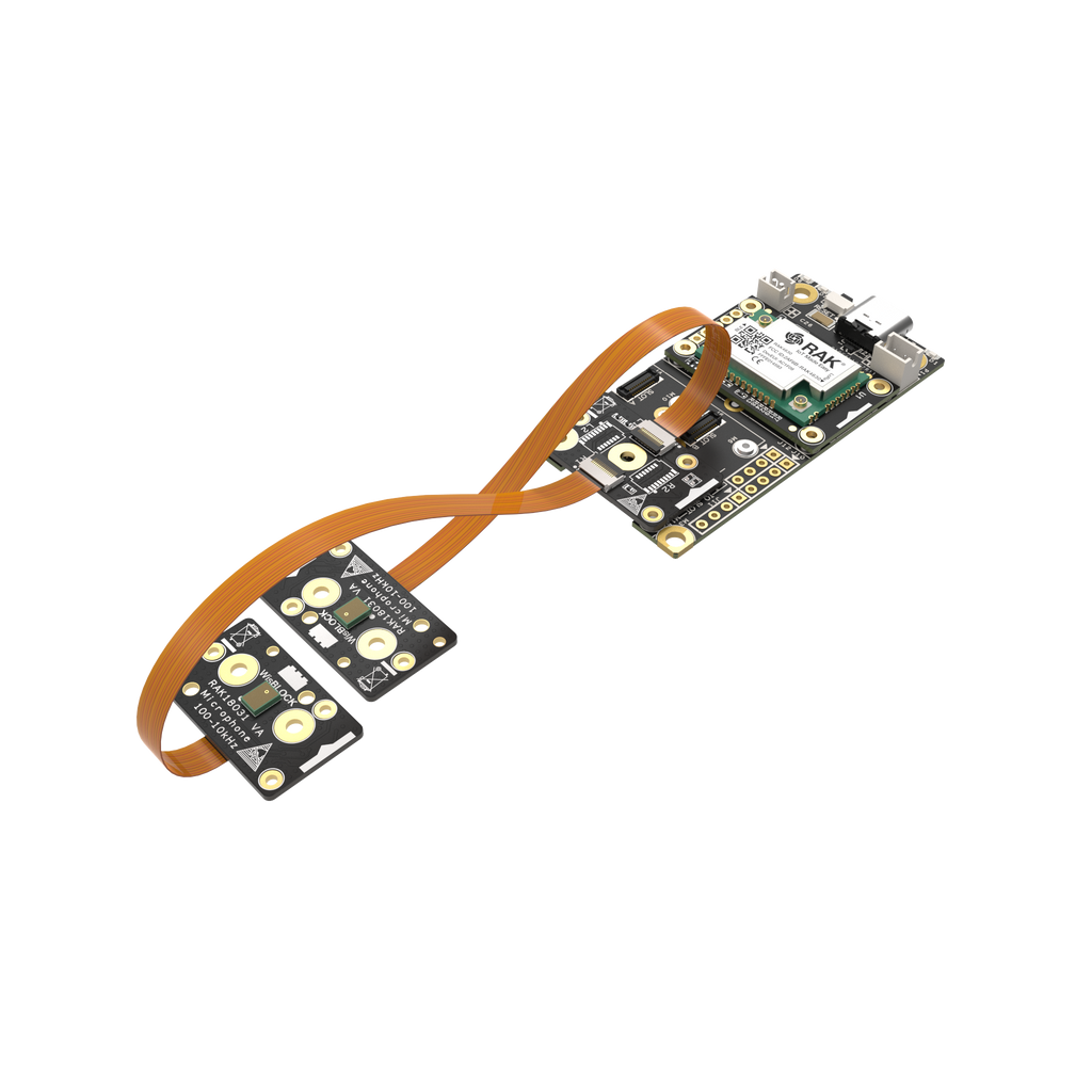 Pdm Module Kit WisBlock PDM Stereo Microphone Module Kit - Voice Processing Kit