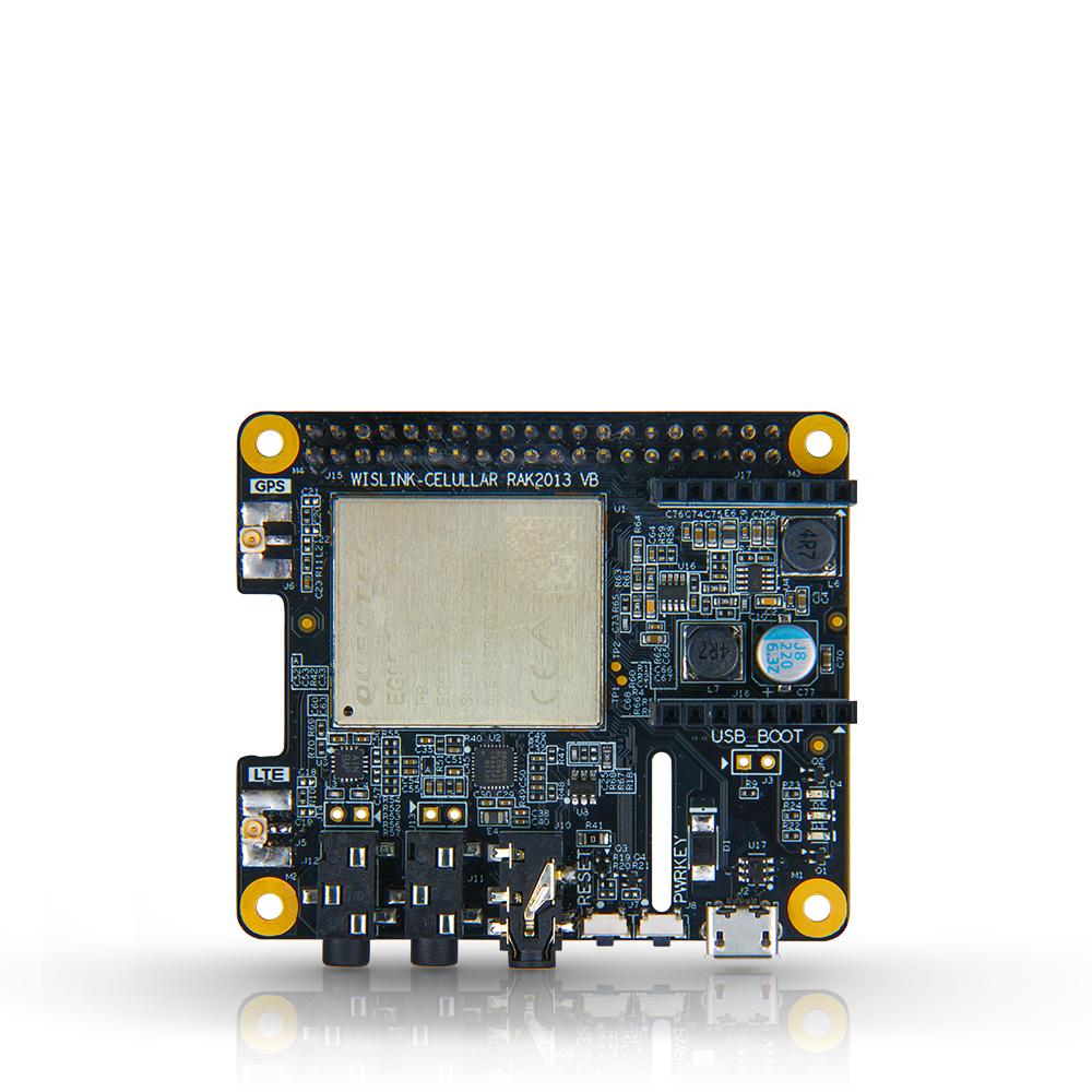 Cellular Raspberry Pi RAK2013 Cellular BG95-M3 Pi Hat: 4G, Nb-IoT, Cellular for Raspberry Pi