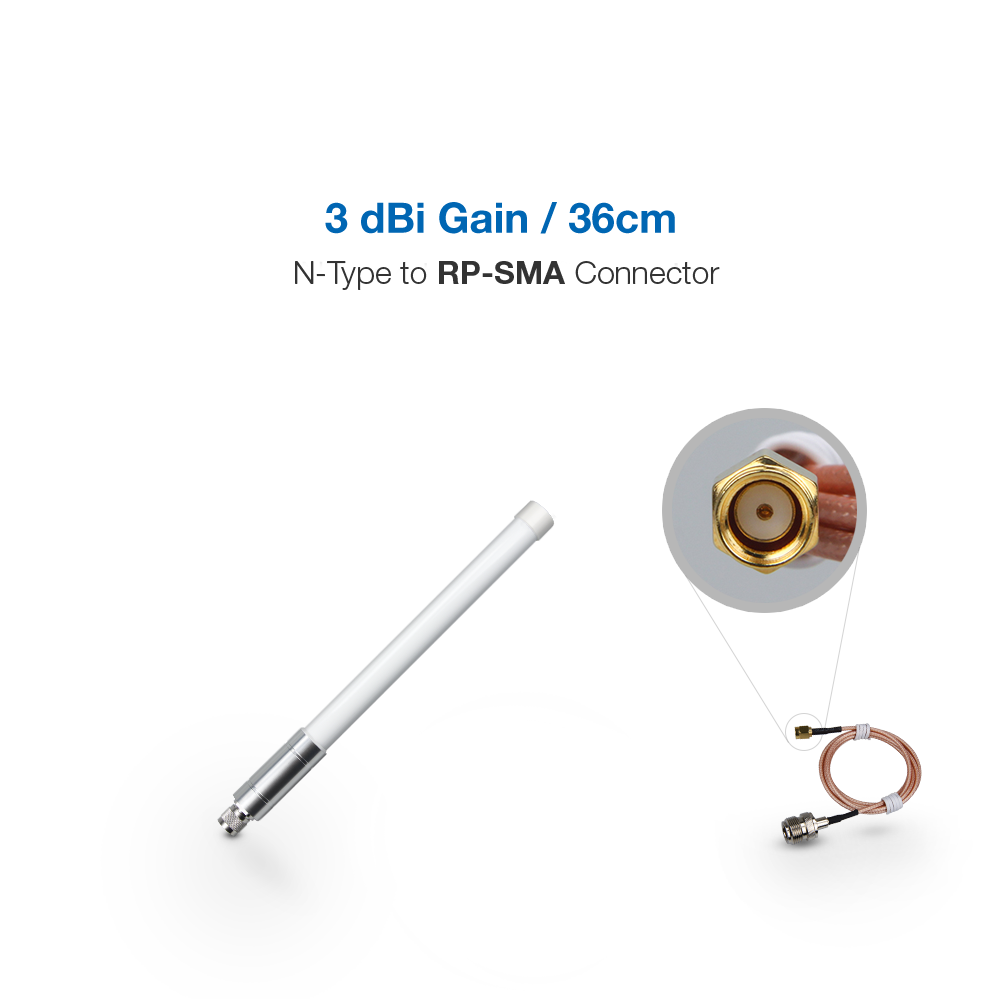 3dBi Fiber Glass Antenna - LoRa High Gain Antenna